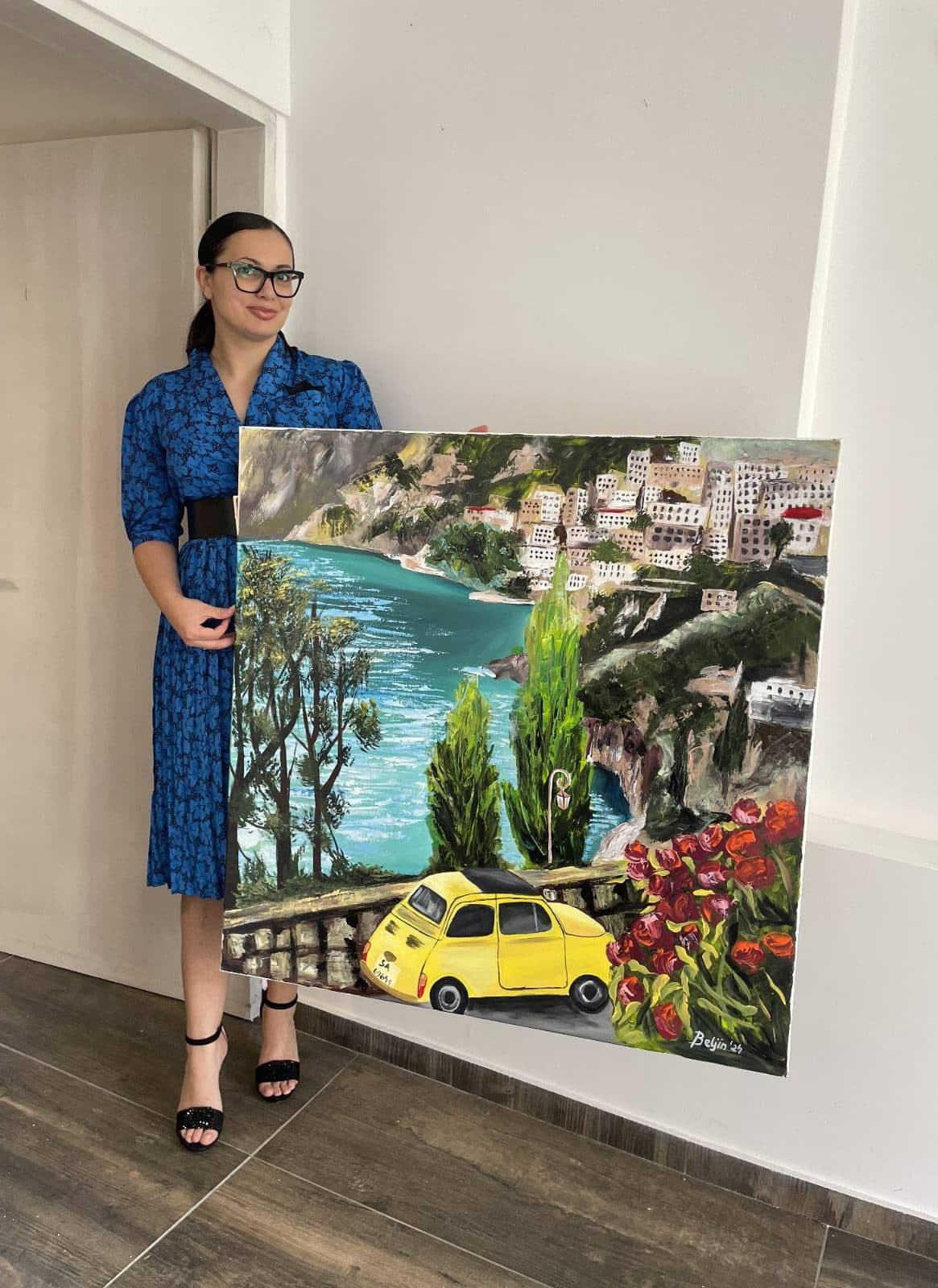 Slika umetnice Nataše Beljin